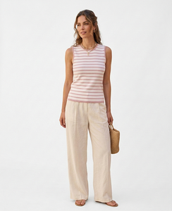 Camiseta sin Mangas Corta y Transpirable para Mujer, Informal, para Verano, Gimnasio, Yoga, Hogar, Uso Diario, Cómoda y Elegante - Product Image 4