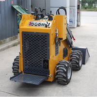 Équipement de machines de construction d'ingénierie Chariot élévateur à fourche Mini roue à chenilles Skid Steer Loader Parts 500kg Fork for Excavator