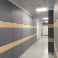 Vente flash - Panneaux acoustiques en fibre de polyester, décorations murales, panneaux acoustiques insonorisants