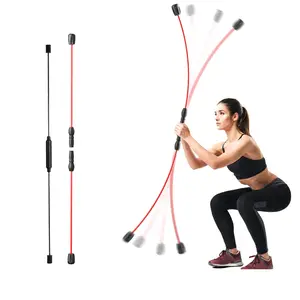 Attrezzatura per l'allenamento a casa allenamento sollevamento muscolare esercizio Fitness Flexi Sports Stick Fitness Flexi Bar
