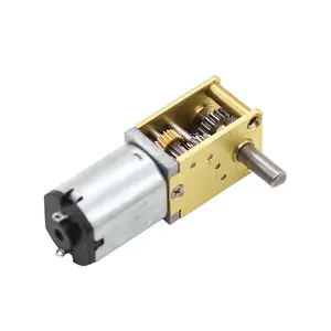 JGY-N20S gearbox high rpm 12vdc geared motor high torque Worm gearbox with Small electric dual shaft n20 Automatic door operator