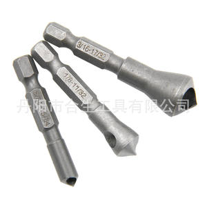 Mr Drill Hexagonal Shank Beveling <b>Tool</b> 3/16-17/32 1/8-11/32 5/64-15/64 For Plywood <b>Chamfering</b> - Product Image 4