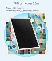 Panneau solaire Portable 15W 24/7 travail routeur sans fil Wi-Fi 4G LTE avec emplacement pour carte Sim pour une utilisation en extérieur Style caméra PTZ CCTV