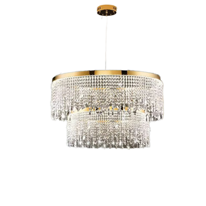 Oturma yemek odaları için özelleştirilmiş basit Modern kristal avize yaratıcı usta yatak odası aydınlatması İskandinav Minimalist sünger - Product Image 1