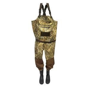 Pantalons de pêche en eau à 3 couches camouflage, imperméables et respirants, avec bretelles réglables, <span class=keywords><strong>3M</strong></span> <span class=keywords><strong>Thinsulate</strong></span> pour la pêche à la mouche et la chasse - Product Image 3