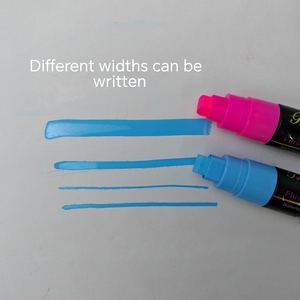 <span class=keywords><strong>2025</strong></span> Mới Chất Lỏng Phấn Đánh Dấu Với 15Mm Phẳng Đục Tip Acrylic Refill Sơn Đánh Dấu Cho Bảng Phấn Graffiti Phong Cách Phấn Bút - Product Image 3