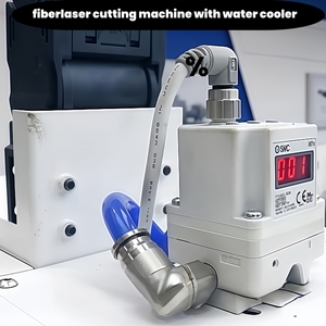 Độ chính xác cao CNC sợi Máy cắt laser với tự động tập trung cho tấm kim loại và đường ống, Nước làm mát hệ thống - Product Image 6