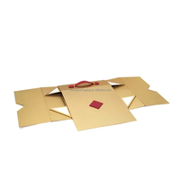 Boîte cadeau magnétique pliante de luxe personnalisée recyclable 2mm boîte d'emballage magnétique rigide en papier carton