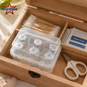 Cajas de Plástico Transparente para Almacenamiento de Polvo Liofilizado y Vacunas, 3ml/5ml/10ml, Paquete de 2-10 Unidades, Venta al Por Mayor - Product Image 3