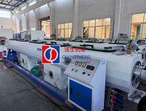 Machine d'extrusion de tuyaux en <span class=keywords><strong>PVC</strong></span> automatique à prix avantageux, 75-160 mm, machine de fabrication - Product Image 4