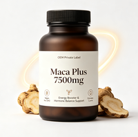 JAYHOO OEM Private Label Maca Plus 7500mg Capsules végétaliennes |   Soutien à l'équilibre hormonal et stimulant énergétique |   Non-OGM 120g 120 Capsules
