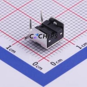 TS-1037-A2B3-D2 Tactile Switch SMD,6x6mm Switch Single Pole Single Throw Round Button Horizontal Mount 6mm - Product Image 2