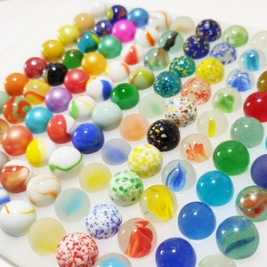 High Quality Handmade Colorful Transparent Glass Beads 16mm Round Balls for 2-14 <b>Years</b> <b>Old</b> Home Decoration - Product Image 6