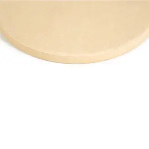 Pizza Stone For Oven Hot Sale Grilling Stone Indoor Kitchen Double Use Ceramic Stock Available Cordierite Baking Stone Pizza Stone For Pizza Oven