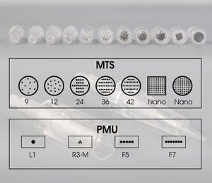 Cartouche PMU + MTS Cartouche d'aiguille remplaçable E30 <span class=keywords><strong>M5</strong></span> M7 N2 <span class=keywords><strong>Dr</strong></span>.<span class=keywords><strong>pen</strong></span> broches d'élimination indépendamment11 16 24 36 42 Nano microneedling - Product Image 3
