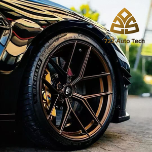 722 ऑटो कस्टम डीप कंगुफा 6061 टी 6 ने 5x120 5x112 5x114.3 18 19 20 21 22 इंच के पहियों एल्यूमीनियम मिश्र धातु रिम्स - Product Image 1