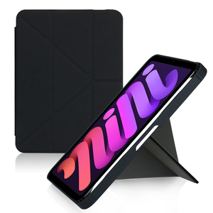 Funda Origami para <span class=keywords><strong>iPad</strong></span> <span class=keywords><strong>Mini</strong></span> 7 con Parte Trasera Transparente HD y Soporte para Lápiz, Protección Total - Product Image 1