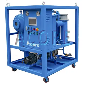Transformer Oil Purifier Vacuum Oil Dehydration Cleaning Plant OnlineTransformer Oil Purification Machine