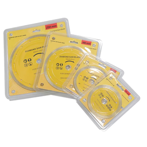 Lame de scie circulaire diamantée à maille frittée pressée à chaud disque de coupe diamanté sec ou humide pour matériaux durs - Product Image 4