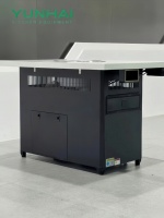 Barbecue coréen électrique intelligent à écran tactile, sans fumée, en acier inoxydable, moderne et minimaliste, pour usage commercial