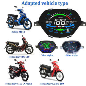 Reemplazo de tablero digital de motocicleta Accesorios de <span class=keywords><strong>moto</strong></span> Piezas de motocicleta para Honda <span class=keywords><strong>Wave</strong></span> Alpha 100 <span class=keywords><strong>110</strong></span> Honda Ex5 - Product Image 6