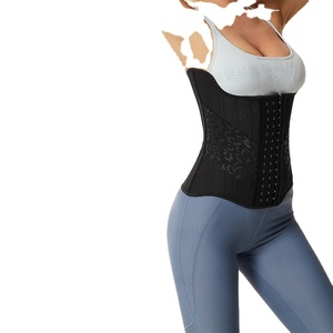 Ceinture amincissante en Spandex/Polyester pour femme, effet sablier, respirante, confortable, écologique, pour le sport et le fitness, délavage moyen - Product Image 2