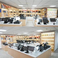 Sistema POS de Punto de Venta con Pantalla Táctil Android Windows de 15.6 Pulgadas Todo en Uno para Minoristas, Restaurantes y Supermercados