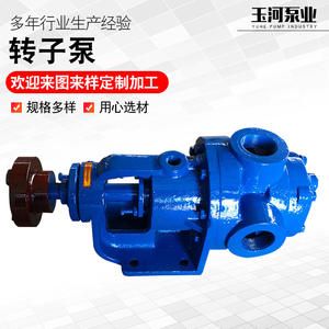 Pompe à rotor en acier moulé à haute viscosité, pompe à engrenages industrielle avec moteur AC de 0,5 CV, fabricant de pompes à rotor à came - Product Image 5