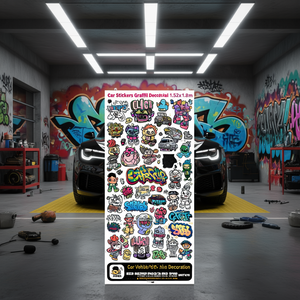 Calcomanías de grafiti para autos de 1.52x1.8m para decoración de vehículos - Product Image 3