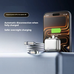 Cargador <span class=keywords><strong>de</strong></span> 140W PD Tipo-C con Apagado Automático Inteligente, Protector <span class=keywords><strong>de</strong></span> <span class=keywords><strong>Carga</strong></span> Completa, Desconexión Automática para una <span class=keywords><strong>Carga</strong></span> Segura Durante la Noche - Product Image 5