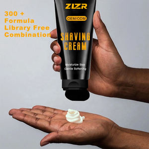 Crème à raser réparatrice à l'essence de thé vert pour hommes et femmes, contrôle du sébum, rafraîchissante, apaisante, anti-rougeurs - Product Image 2