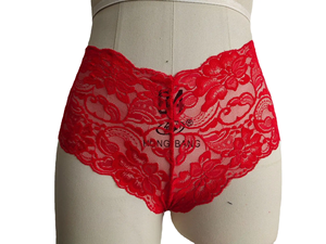 ZhenShangMei Culotte Brésiliens Sexy en Dentelle pour Femme, Taille en V, Légère, Sans Couture, Douce, Invisible, Lingerie Coquine - Product Image 5