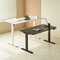 Bureau informatique intelligent et écologique Yazhi, réglable en hauteur et extensible, en acier, pour le télétravail