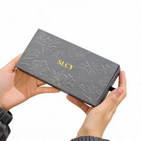Boîtes cadeaux de luxe personnalisées avec logo en relief, emballage de bijoux, impression de logo en feuille d'or, boîte à tiroir en papier personnalisée