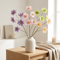 Fleurs de tulipes artificielles au toucher réel, arrangement floral en soie pour la décoration de mariage et de la maison