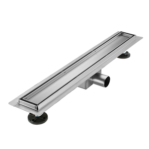 <span class=keywords><strong>Drain</strong></span> mural rectangulaire en acier inoxydable avec grille, insert de carrelage, <span class=keywords><strong>drain</strong></span> de douche linéaire pour salle de bain - Product Image 1