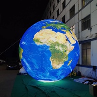 Ballon gonflable géant en forme de lune et de planète, décoration de fête en plein air la plus populaire
