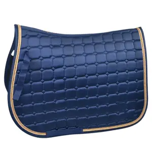 Matt Nylon Fabric Luxury New Design Saddle Pad Jumping Full