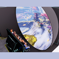 Cinéma volant 7D de haute qualité avec projection immersive à 360 degrés, personnalisé, avec certificat CE