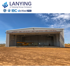 Design <span class=keywords><strong>industriale</strong></span> 1000 metro quadrato prefabbricato magazzino struttura in acciaio Hangar prefabbricato officina all'aperto - Product Image 1