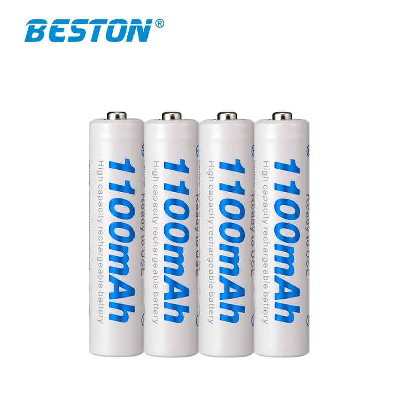 Chất Lượng Cao 1000 Chu Kỳ 1.2V AAA 1100MAh Nimh Pin Sạc Cho Bàn Chải Đánh Răng Điện/Đồ Chơi/Điều Khiển Từ Xa/Chuột