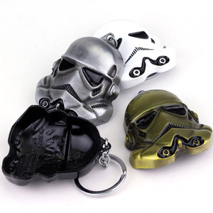 Portachiavi ZRM in Lega di Zinco Stile Vintage Leggero Impermeabile Tema <span class=keywords><strong>Star</strong></span> <span class=keywords><strong>Wars</strong></span> Stormtrooper Supereroe - Product Image 2