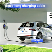 Nuevo Cargador Portátil para Vehículos Eléctricos GBT de 16A y 3.5kW para BYD Greatwall con Control por Aplicación y Enchufe Schuko