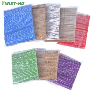 4 "giấy Twist Tie được sử dụng trong backery túi bánh mì phân hủy sinh học dây quan hệ, túi đóng cửa quan hệ