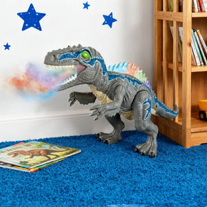 Jouets de <span class=keywords><strong>dinosaure</strong></span> <span class=keywords><strong>Velociraptor</strong></span> télécommandés en plastique pour enfants, multifonctionnels, électriques, avec pulvérisation et lumière colorée - Product Image 3