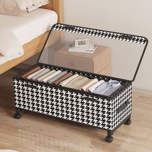 Nouveaux organiseurs de chaussures et de vêtements sous le lit, conteneurs gain de place, tiroirs roulants sous le lit avec roulettes - Product Image 1
