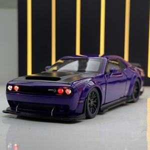 Autos de Colección a Escala 1:32 con Diseño SRT, Sonido y Luz, Retrofricción, Puertas que se Abren, Superauto Decorativo, Adorno, Modelo de Juguete - Product Image 4