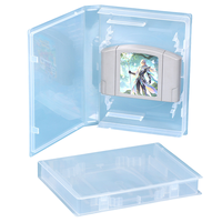 Porte-cartes multifonction personnalisé en usine, étui à clapet pour badge d'identification, boîte de rangement transparente en PP pour cartes RFID, cartes IC intelligentes, cartes USB, cartes SIM, cartes PCB