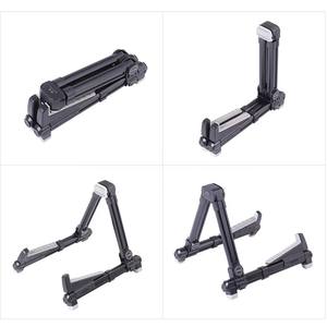 ขาตั้งเครื่องดนตรีแบบพับได้ Aroma AUS-08 ทำจากโลหะผสมสังกะสี สำหรับกีตาร์คลาสสิก/กีตาร์โปร่ง/กีตาร์ไฟฟ้า เบส อูคูเลเล่ และไวโอลิน - Product Image 2