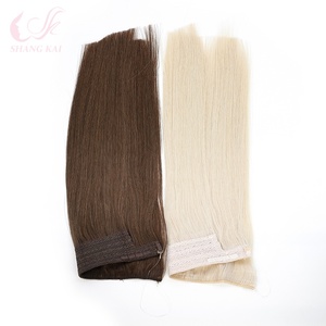 Prix de gros Cheveux raides soyeux Remy européens pour <span class=keywords><strong>extensions</strong></span> de cheveux <span class=keywords><strong>Halo</strong></span> en cheveux humains - Product Image 6